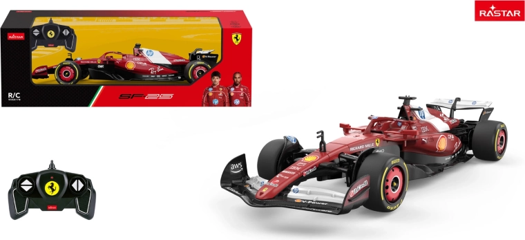 Mașină RC Ferrari SF-25 1:18 roșie Rastar