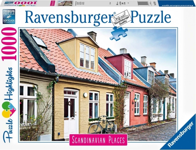 Puzzle 1000 piese Oraș scandinav 2