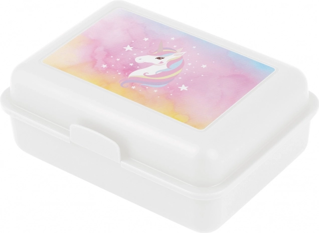 Cutie de prânz cu motiv Rainbow Unicorn