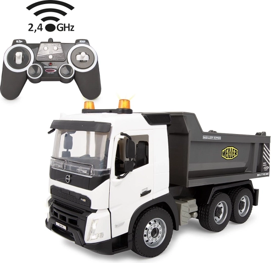 Basculantă Volvo FMX Meiller cu telecomandă, scara 1:20
