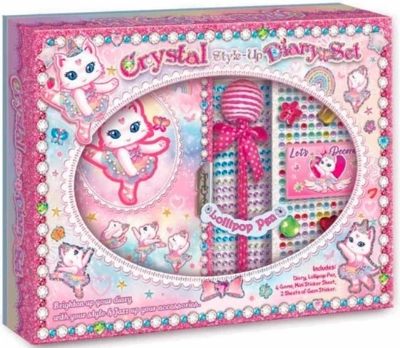 Set Pecoware de decorare - pisica balerină