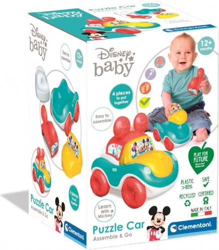 Clementoni Disney Baby mașinuță de asamblat