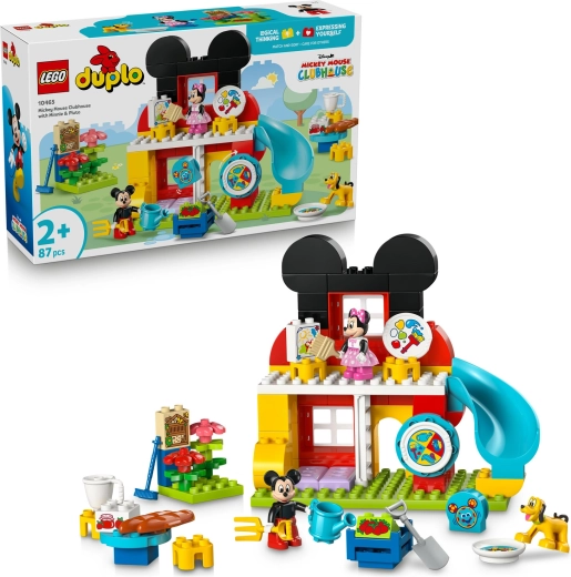 LEGO DUPLO Disney Clubul lui Mickey Mouse cu Minnie și Pluto