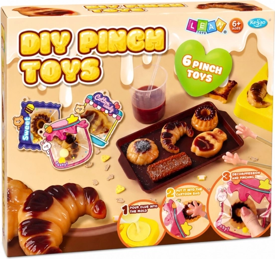 Creează până la 6 dulciuri squishy drăgălașe