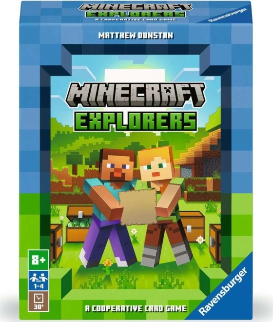 Minecraft Explorers joc de cărți