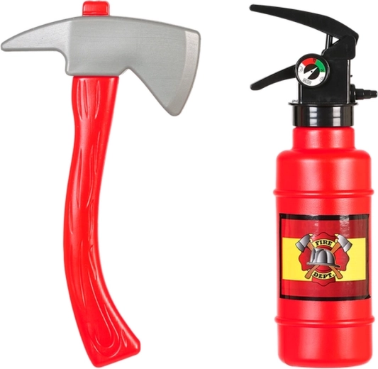 Costum de pompier pentru copii Souza! cu accesorii pentru copii de 4–7 ani