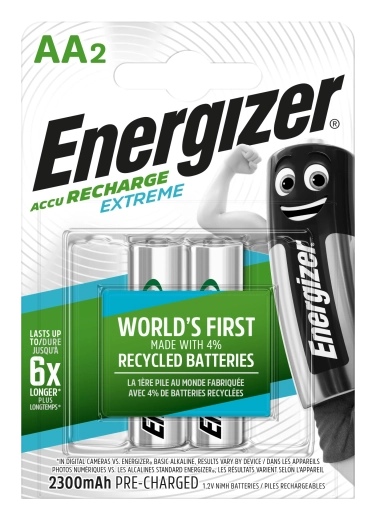 Energizer Extreme AA baterii reîncărcabile 2300 mAh, 2 buc.