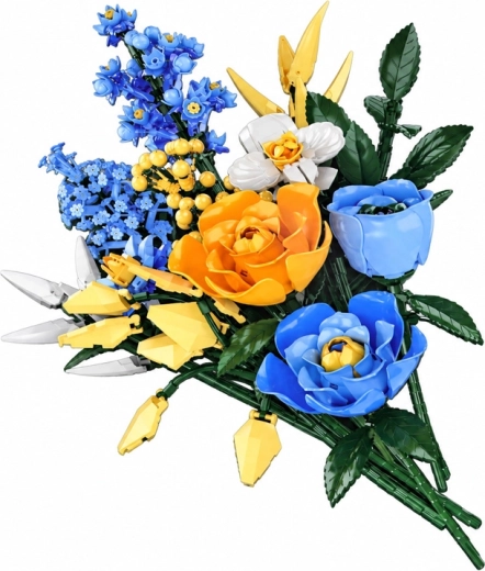 Buchet colorat plin de detalii