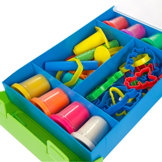 Cutie practică de depozitare cu capac și mâner