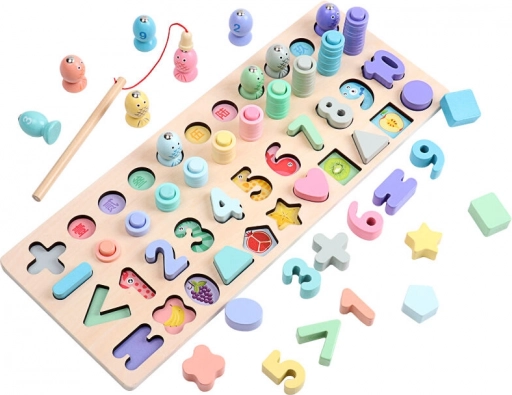 Placă multifuncțională de introdus 4în1 pentru copii de la 2Kids Toys