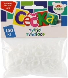 C-uri luminoase 150 buc – piese de îmbinare din plastic