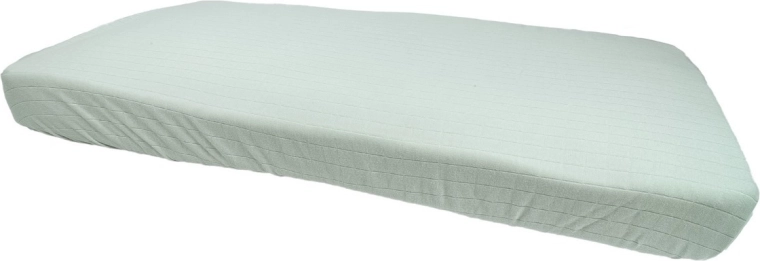 Cearșaf Lodger Slumber Solid pentru leagăn 40 × 80 cm peppermint