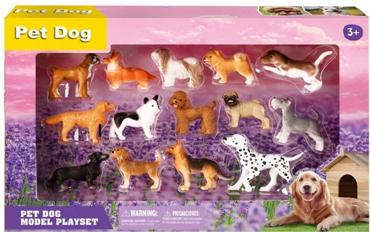 Set de căței – 14 figurine