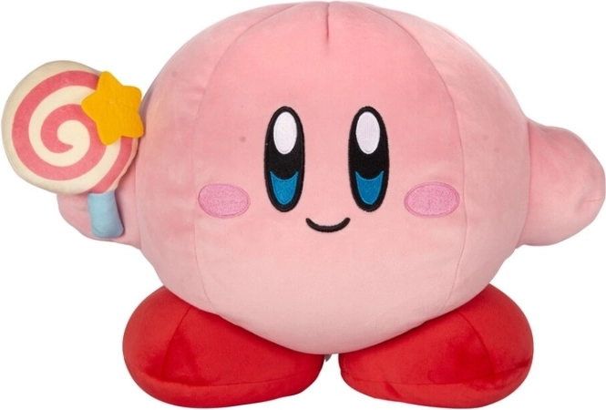TOMY Mocchi pluș mega Kirby cu înghețată