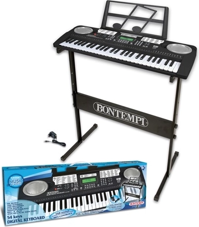 Claviatură electronică Bontempi Profi cu 54 de clape