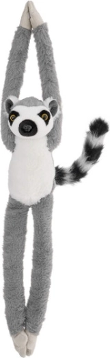 Lemur de pluș suspendabil 65 cm