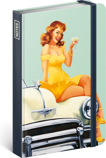 Caiet de notițe cu temă Pin-up Girls