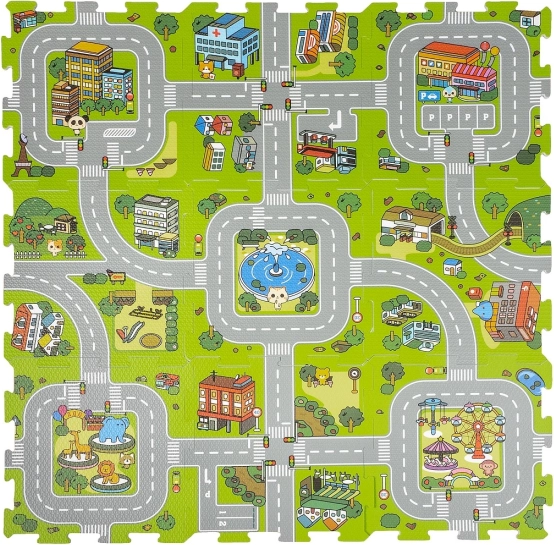 Suprafață de joacă moale și sigură