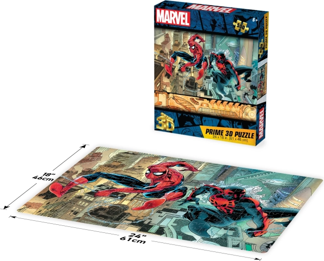 Puzzle 3D Marvel Spider-Man, 300 de piese