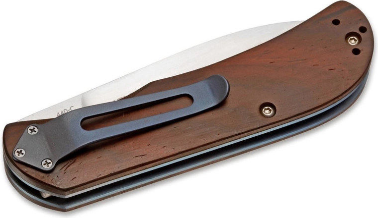 Lemn luxos de cocobolo și elemente din titan