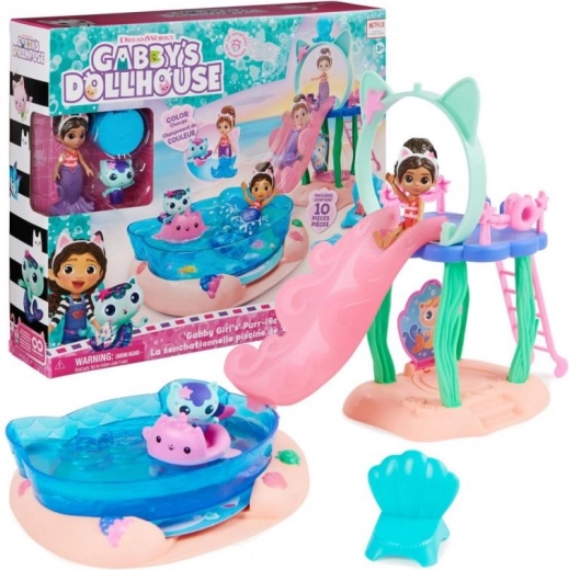 Set de joacă cu piscină GABBY’S DOLLHOUSE cu sireninuțe