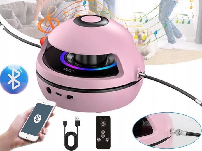 Sărit în ritm datorită Bluetooth-ului și efectelor luminoase