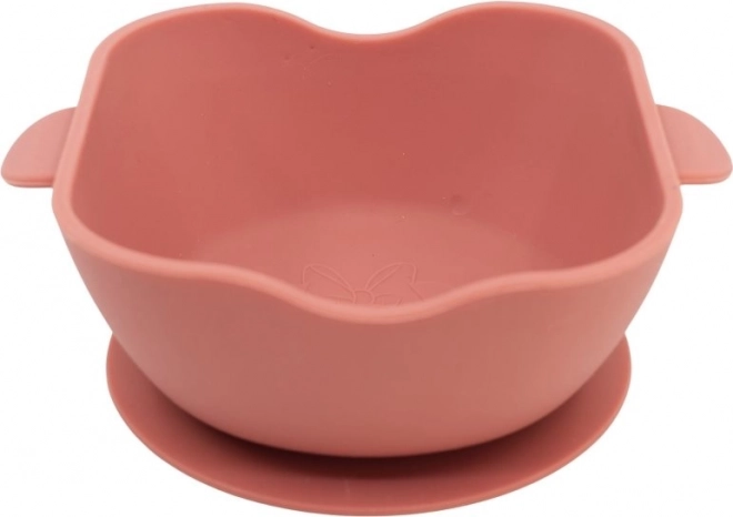 Castron din silicon cu aspirator Minnie