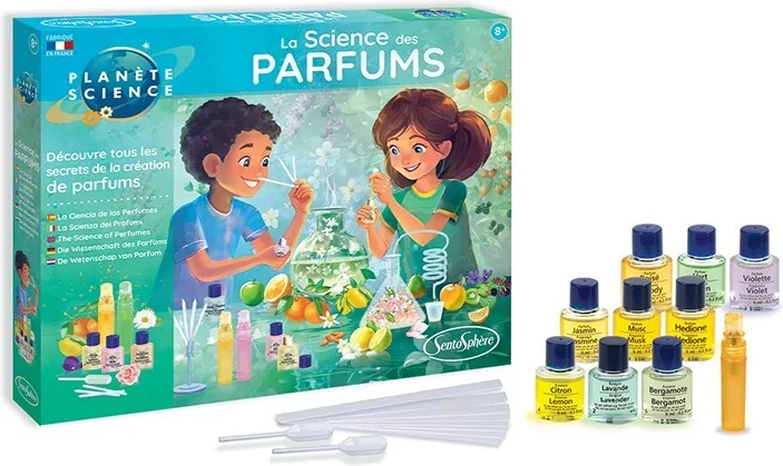 Sentosphere Chimia parfumurilor – set pentru fabricarea apei de toaletă