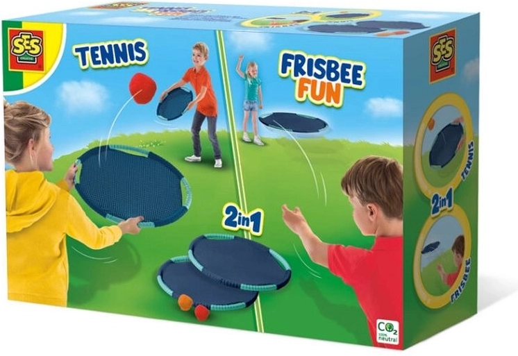 SES joc tenis și frisbee 2în1