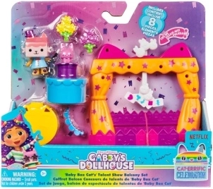 căsuța pentru pisici Gabi: balcon Baby Box Cat – set spectacol de talente