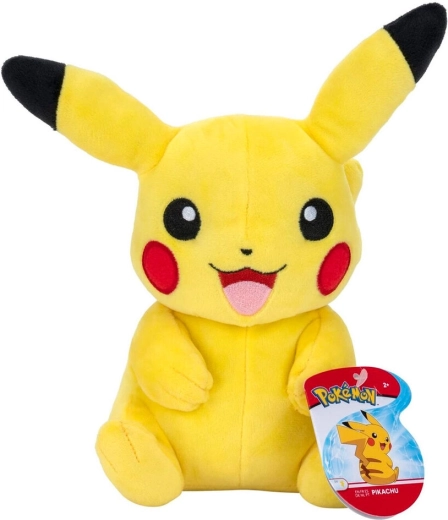 Figurină de pluș Pokémon Pikachu (șezând) 20 cm