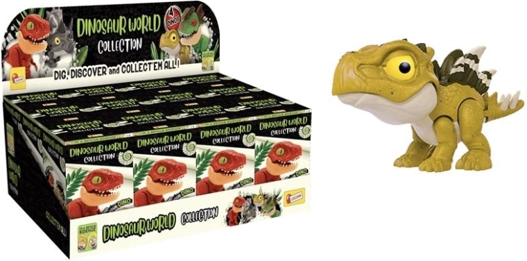 Lisciani i'm a genius lumea dinozaurilor – colecție de 4 dinozauri