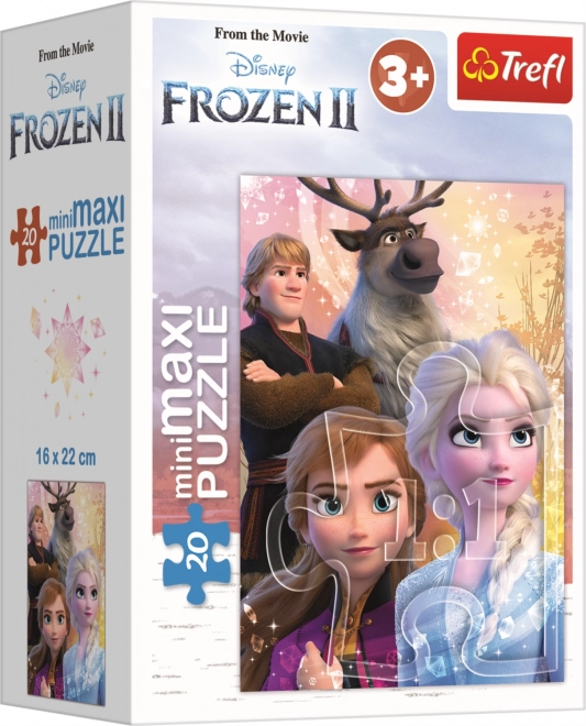 Puzzle Trefl Regatul de Gheață 2 prietenie 20 piese