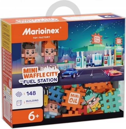 Marioinex Mini Waffle City stație de benzină