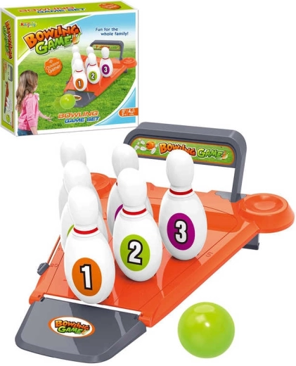 Set de bowling pentru copii: 6 popice și 2 bile
