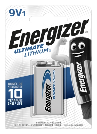 Baterie cu litiu Energizer Ultimate Lithium 9 V