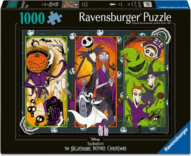 Puzzle Ravensburger Crăciunul furat 1000 de piese