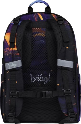 Rucsac ușor și ergonomic cu chingi pentru skateboard