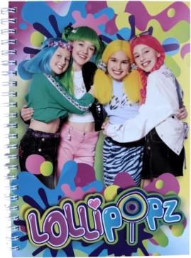 Caiet A5 Lollipopz cu legătură tip spirală