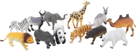 Figurină din plastic animale sălbatice 14 cm