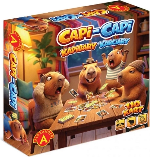 Capi-Capi – capibarele joacă cărți