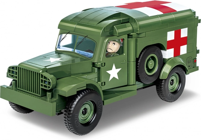Model ambulanței Dodge WC 54 din al Doilea Război Mondial