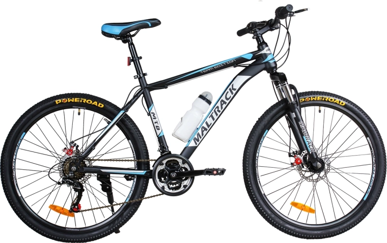 MalTrack bicicletă montană 26" albastru‑gri