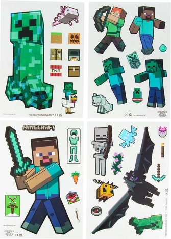Autocolante Minecraft