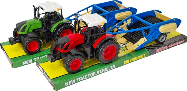 Tractor cu mașină detașabilă pentru recoltat cartofi