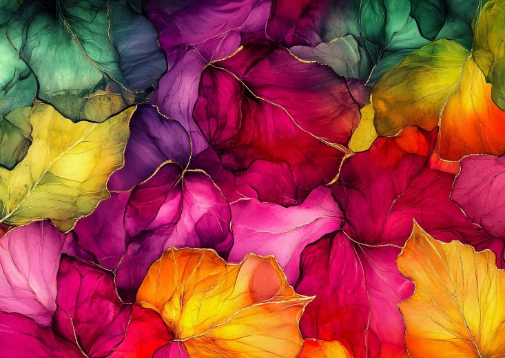 Puzzle Enjoy Frunze abstracte de toamnă 1000 de piese