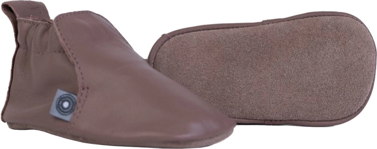 Lodger Stepper Beaver – botoșei flexibili din piele pentru 15–18 luni
