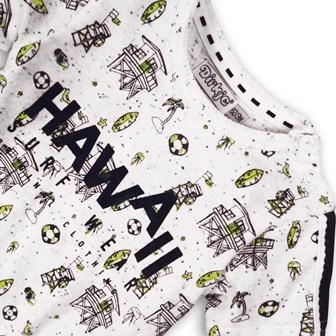 Imprimeu estival jucăuș HAWAII