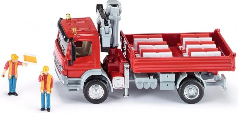 Siku Mercedes Atego camion cu macara 1:50