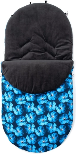 Sac de iarnă pentru copii New Baby albastru